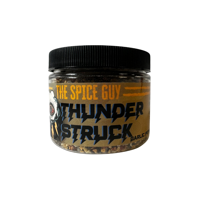 Thunderstruck Garlic Pepper Rub by The Spice Guy (4 oz)