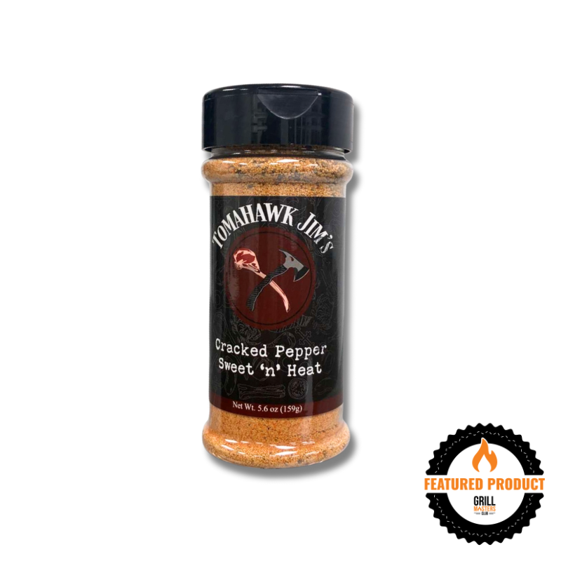 Tomahawk Jim’s Cracked Pepper Sweet 'n' Heat (5.6 oz)