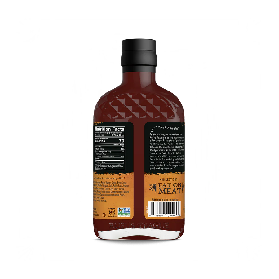 Rufus Teague Touch O' Heat BBQ Sauce (15.25 oz)