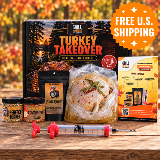 "Turkey Takeover" Box: Brine Kit + Injector + Seasonings + Recipes