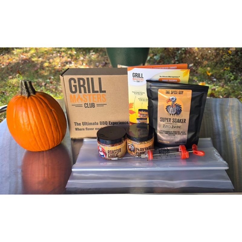 Limited Edition "Turkey Takeover" Thanksgiving Box 2025: Brine Kit + Injector + Seasonings + Recipes