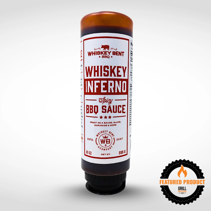 Whiskey Inferno BBQ Sauce by Whiskey Bent BBQ (15 oz)