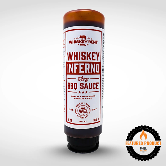 Whiskey Inferno BBQ Sauce by Whiskey Bent BBQ (15 oz)