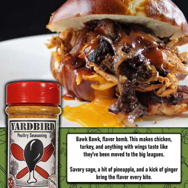 Yardbird Poultry Seasoning by The Tailgate Foodie (5 oz)
