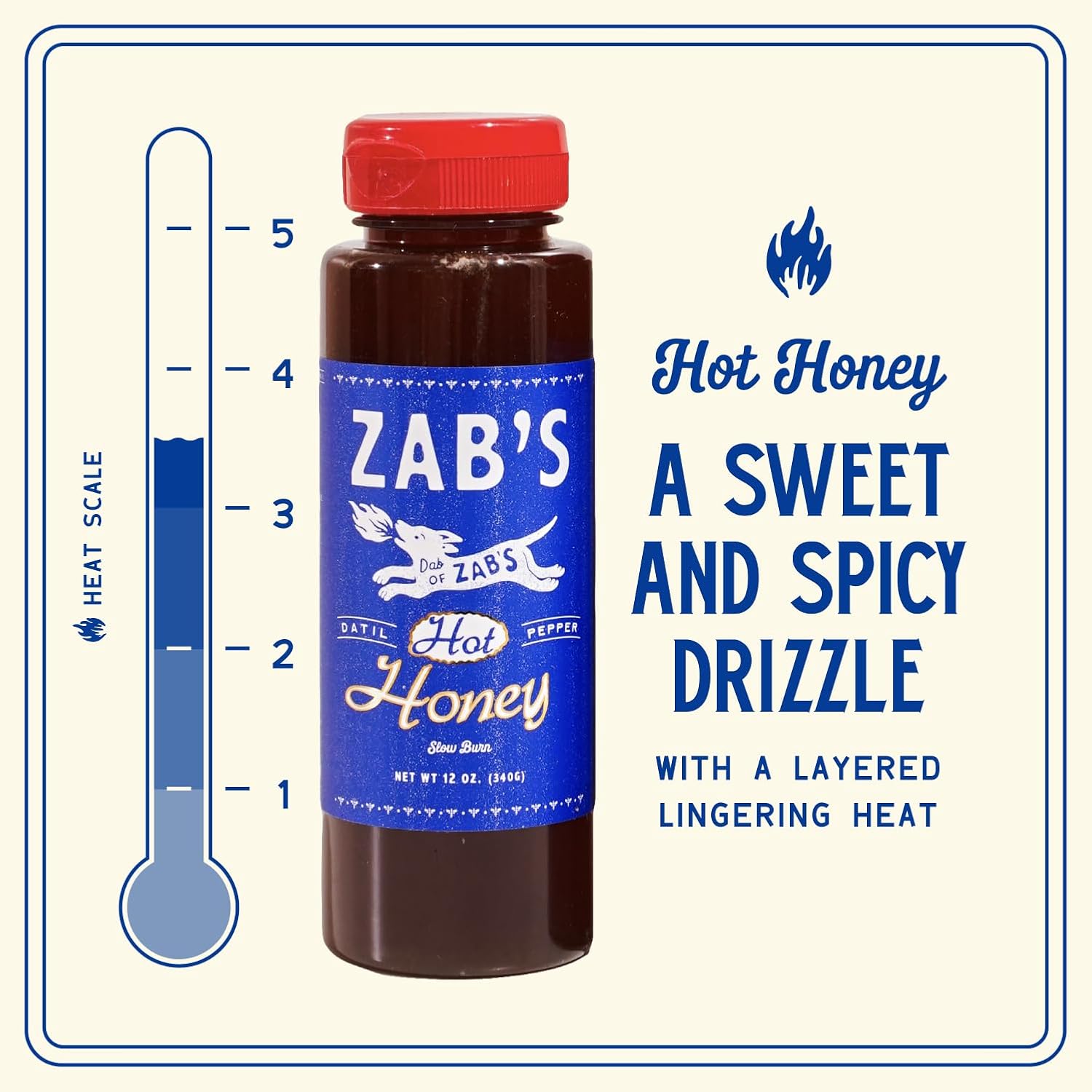 Zab's Hot Honey (12 oz)