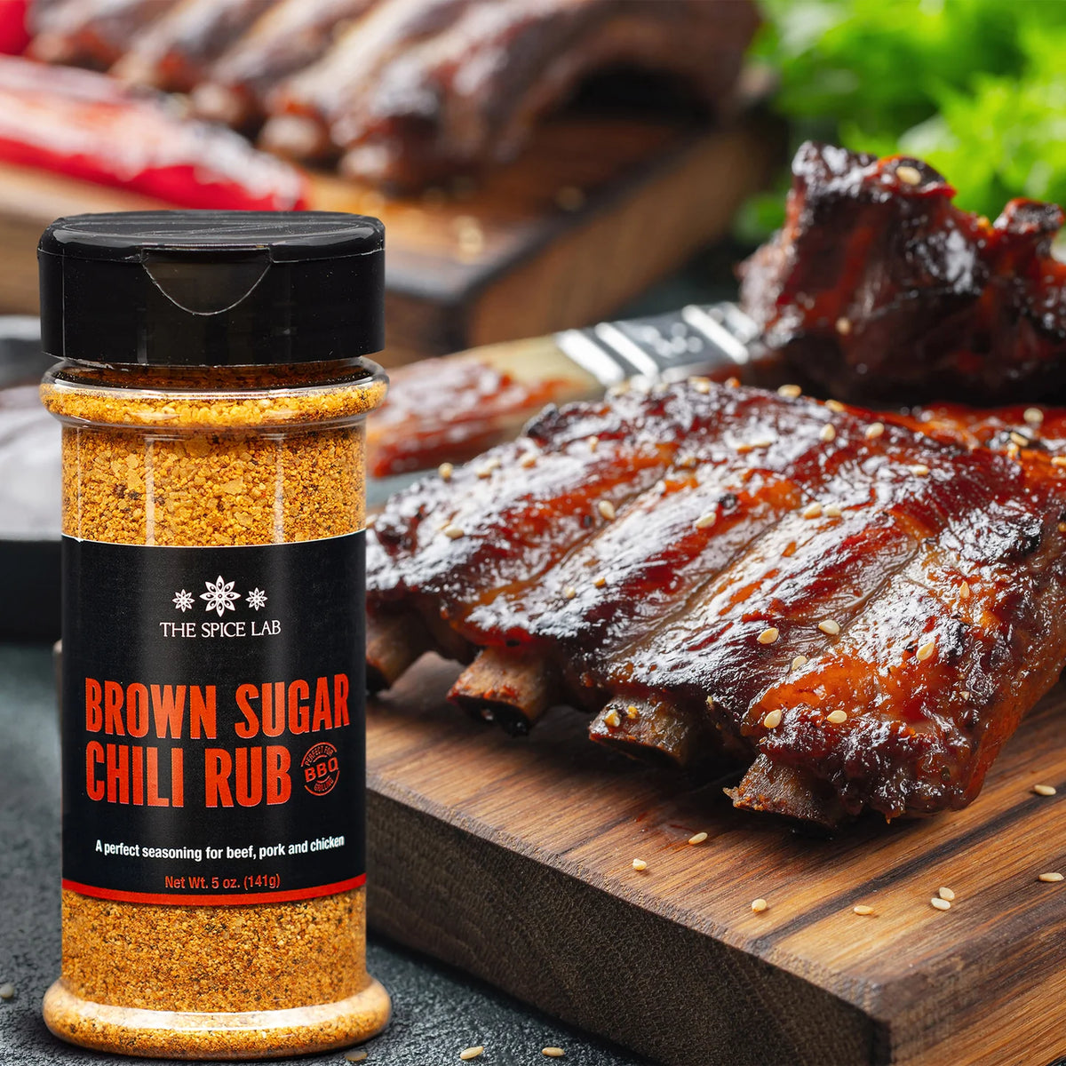 Brown Sugar Chili Rub by The Spice Lab (5 oz)