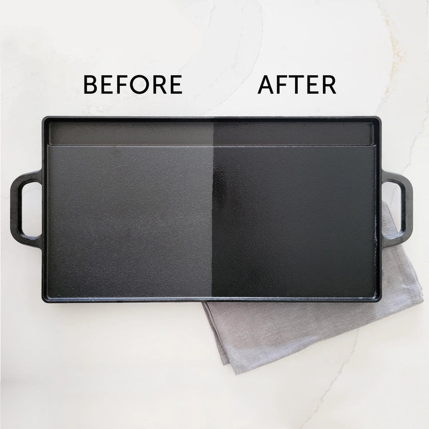 Cast Iron Seasoning & Cleaning Oil by Caron & Doucet (8 oz)