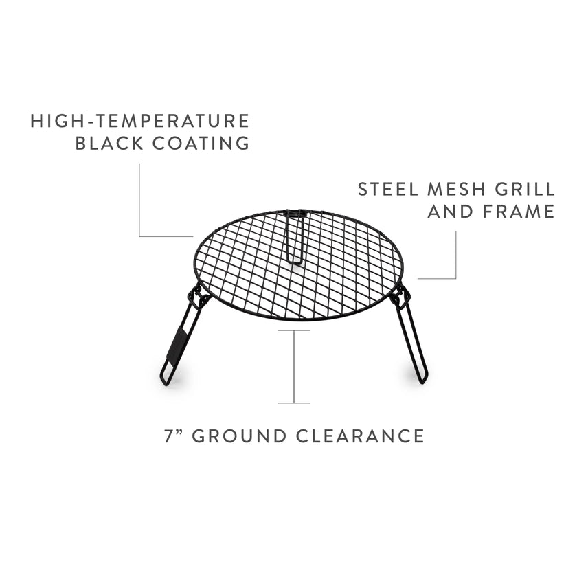 Circular Fire Pit Grill Grate by Barebones