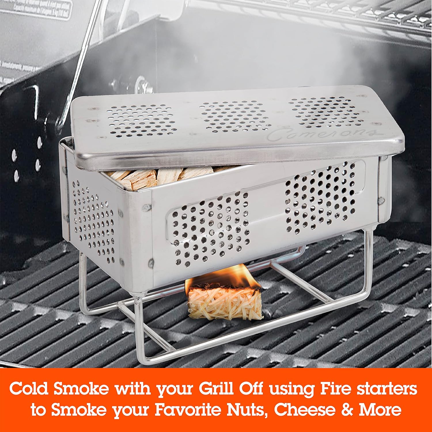 The Flip Professional Smoke Box by Camerons Products for Hot & Cold Smoking
