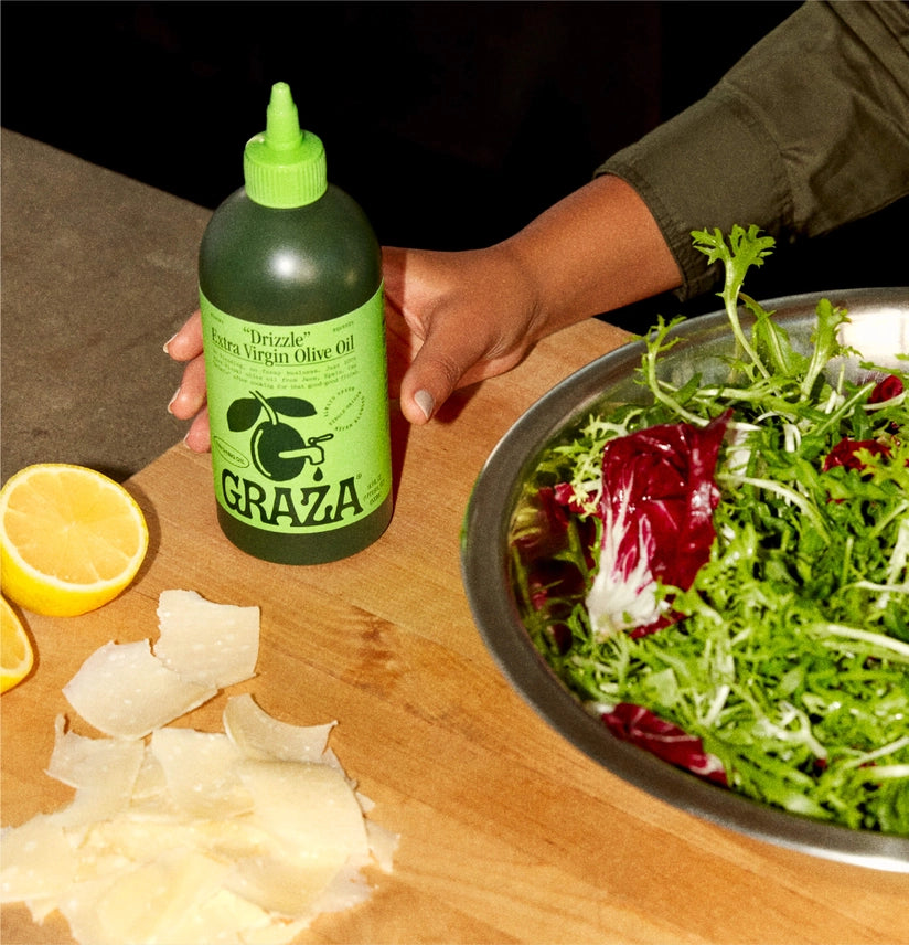 Graza "Drizzle" 100% Extra Virgin Olive Oil (16.9 oz) - Finishing Oil