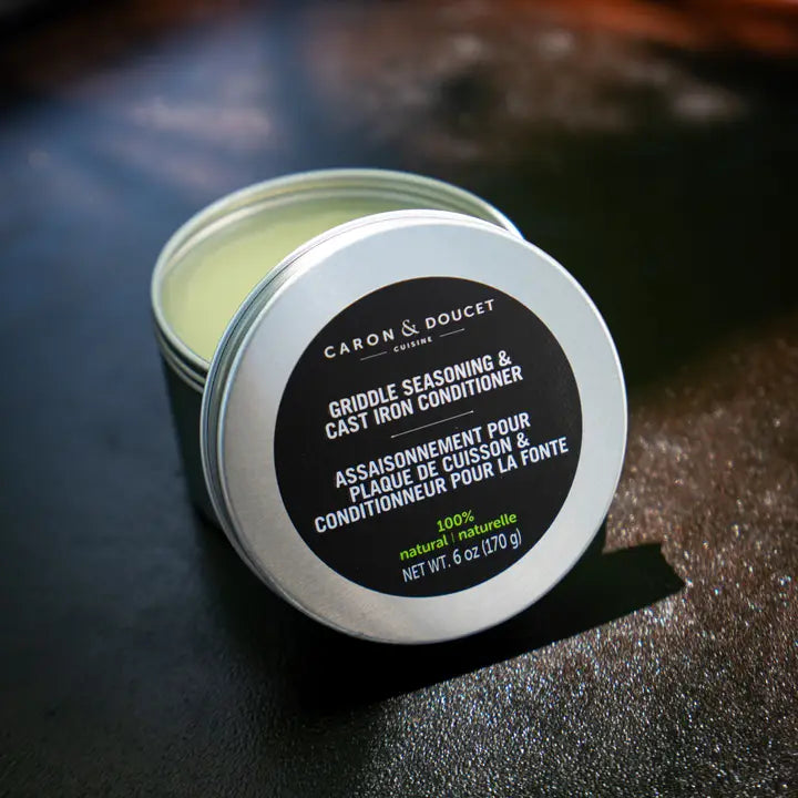 Griddle Seasoning & Cast Iron Conditioner by Caron & Doucet