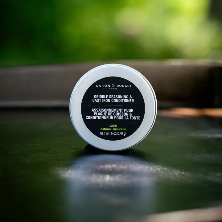 Griddle Seasoning & Cast Iron Conditioner by Caron & Doucet