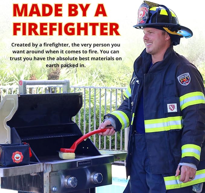 Premium Steam-Powered Grill Brush & Scraper by Grill Rescue