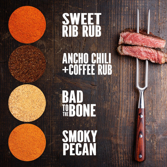 Grilling Seasoning Collection (4-Pack) by The Spice Lab