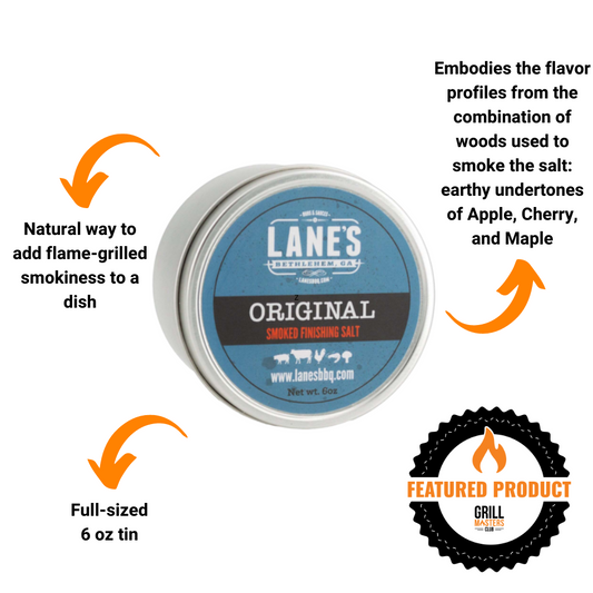 Lane's Original Smoked Finishing Salt (6 oz)
