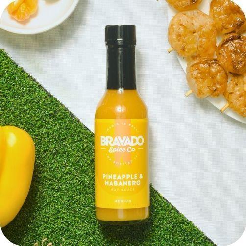 Pineapple & Habanero Hot Sauce by Bravado Spice Co. (5 oz)