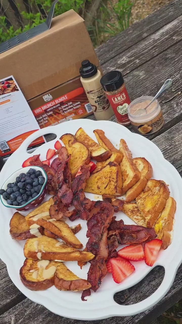 BBQ Brunch Bundle: Maple Bacon & French Toast Breakfast Grilling Kit
