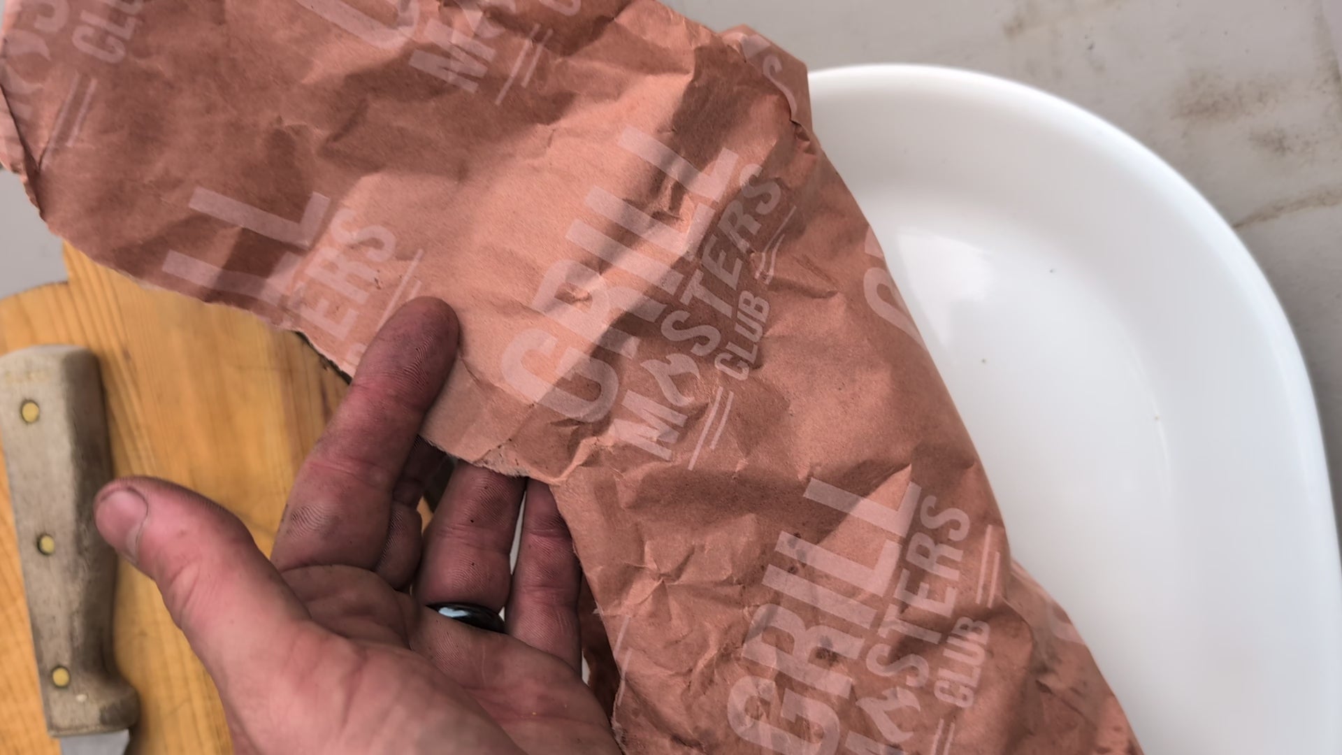 Grill Masters Club Pink Butcher Paper (24" x 200 ft - extra long roll)