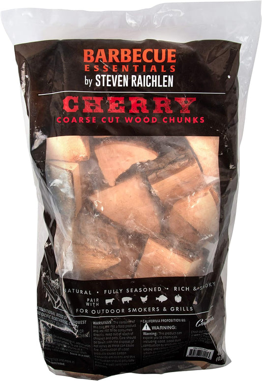 Cherry Wood Smoking Chunks - Barbecue Essentials by Steven Raichlen (5lb)