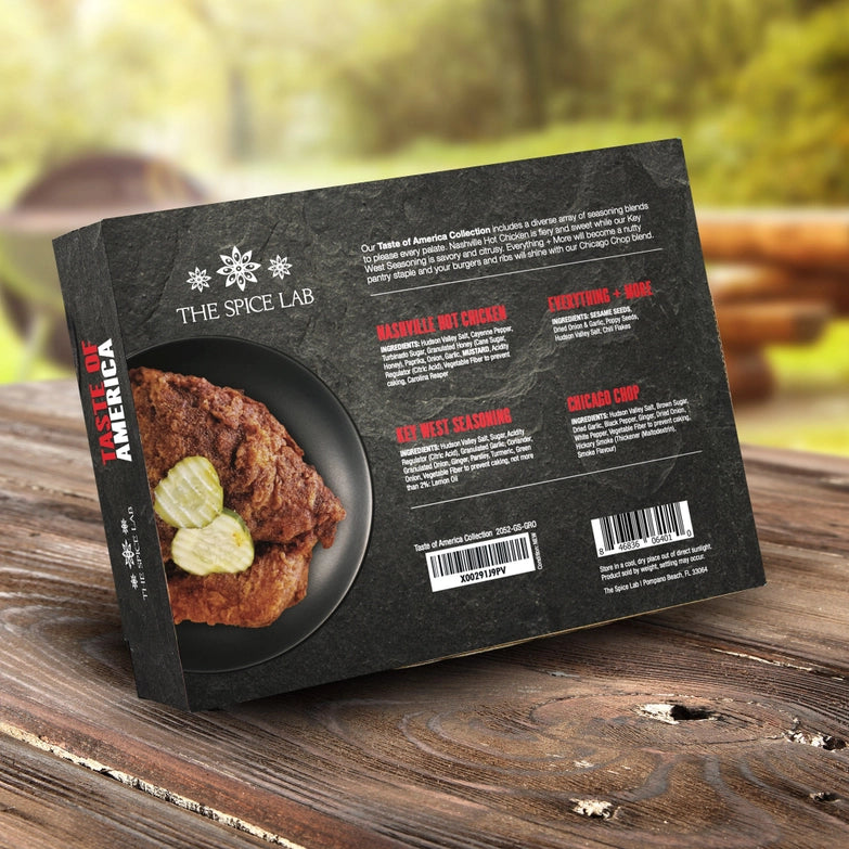 Taste of America Seasoning Collection (4-Pack) by The Spice Lab