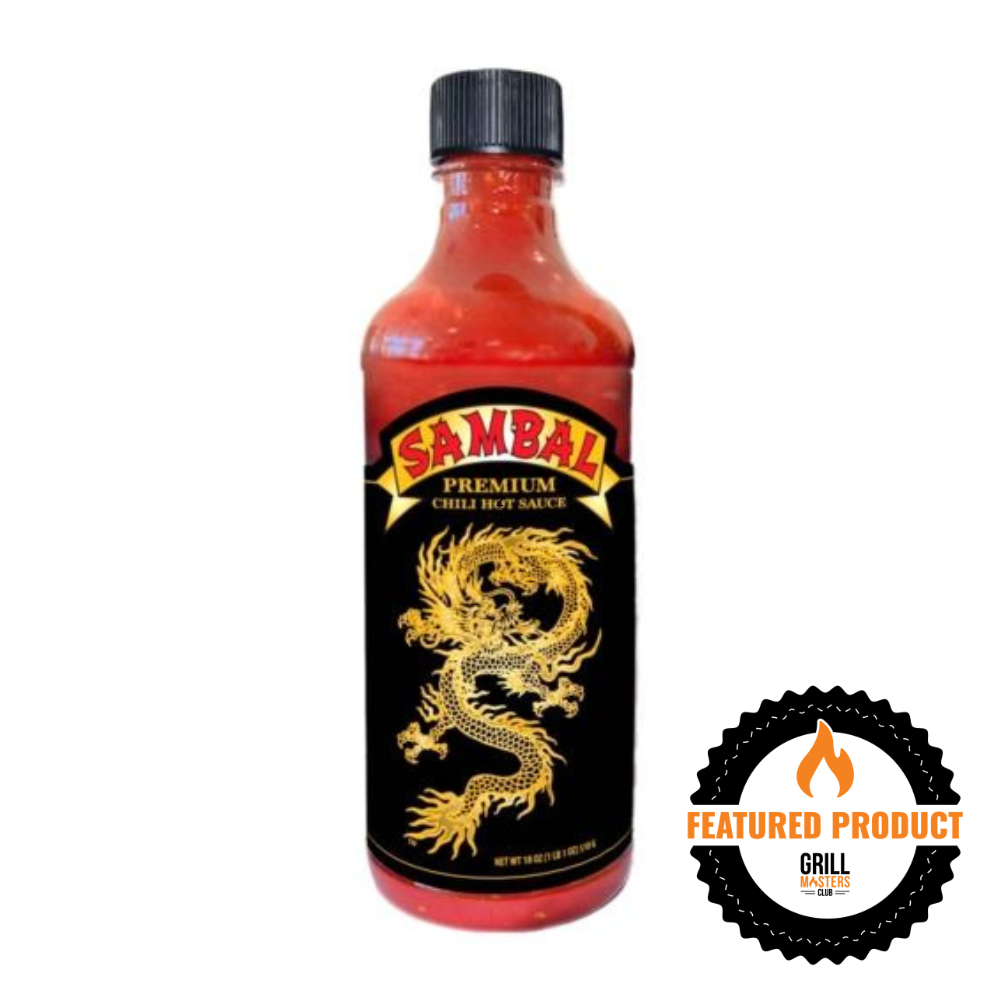 Underwood Ranches Sambal Premium Chili Hot Sauce (18 oz)
