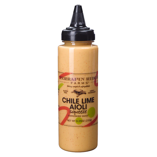 Chile Lime Aioli Squeeze Garnishing Sauce by Terrapin Ridge Farms (8.25 oz)
