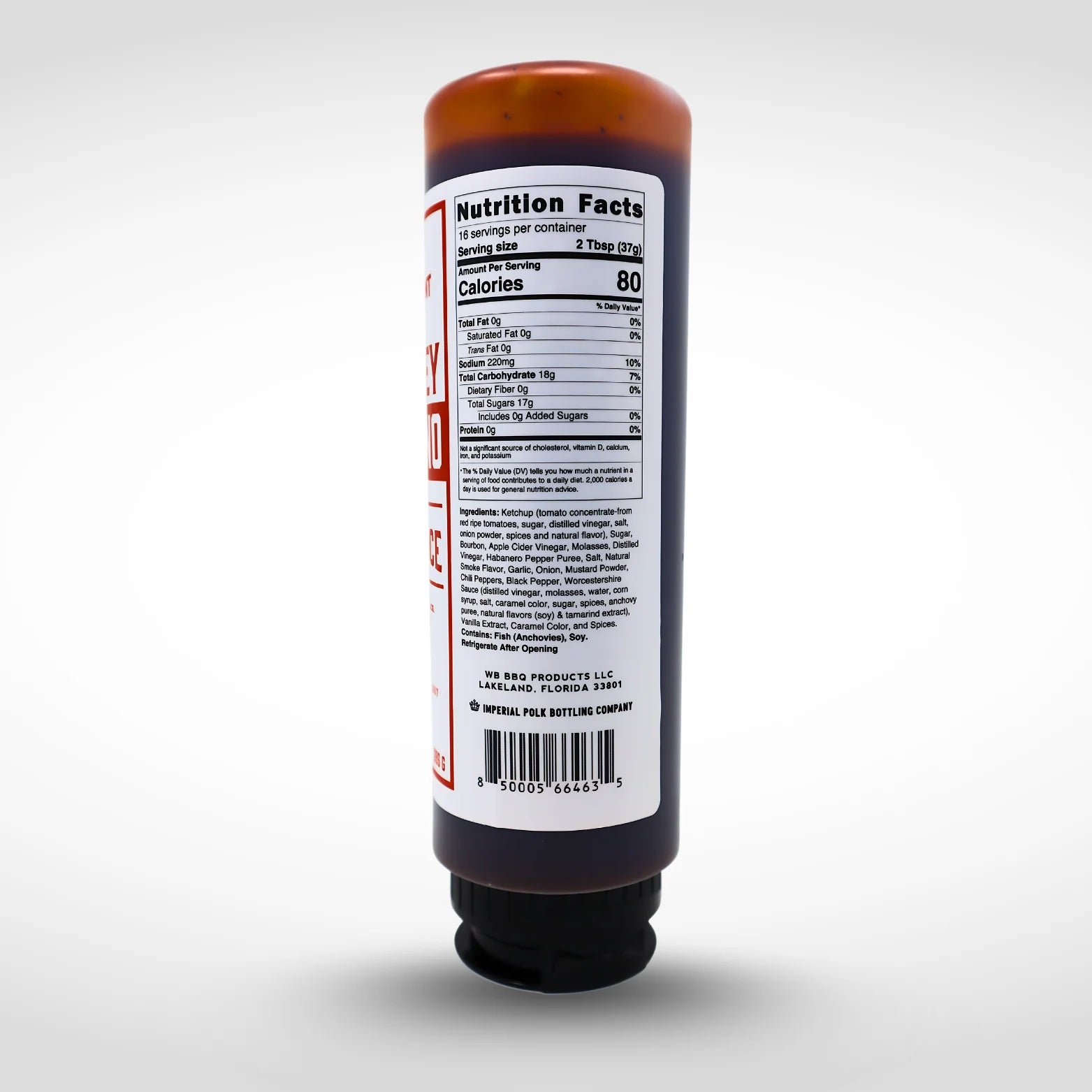 Whiskey Inferno BBQ Sauce by Whiskey Bent BBQ (15 oz)