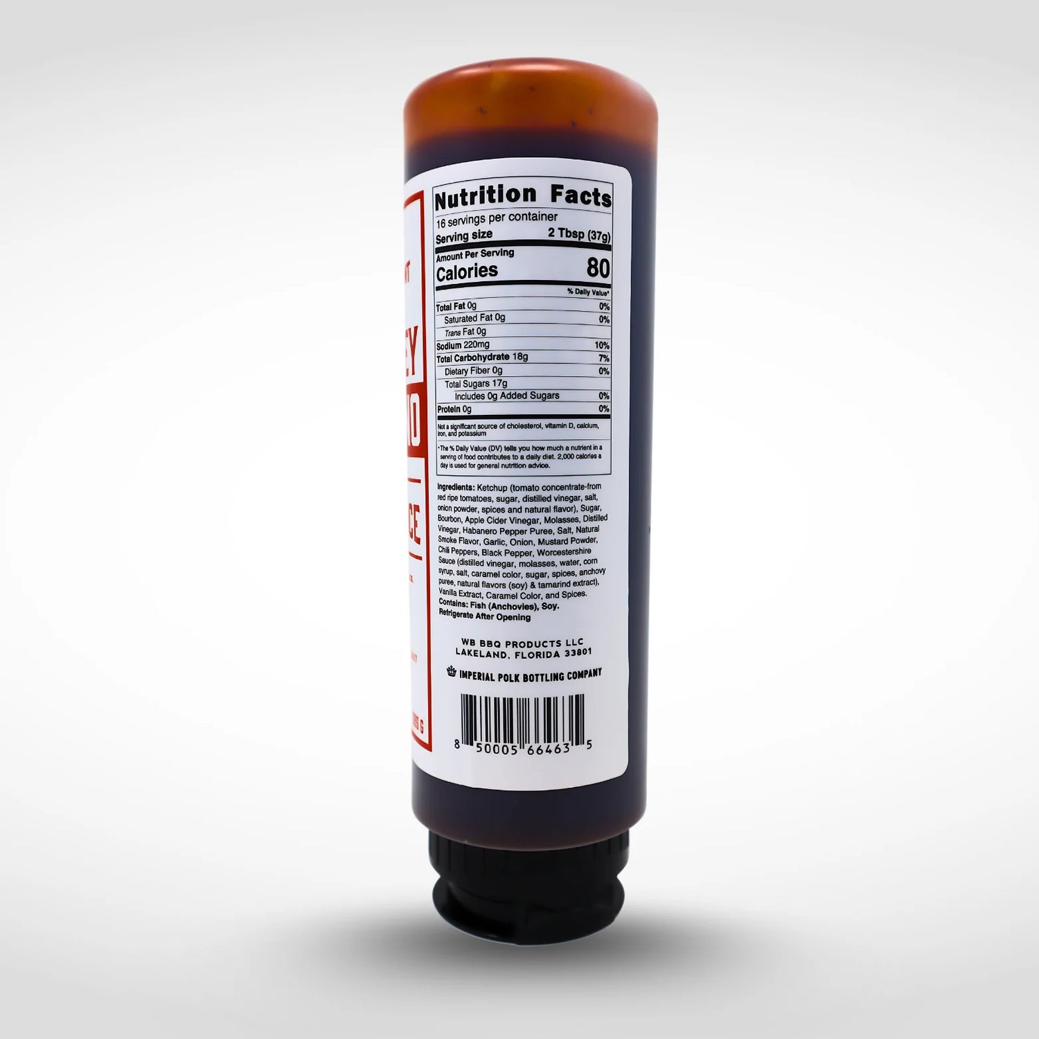 Whiskey Inferno BBQ Sauce by Whiskey Bent BBQ (15 oz)
