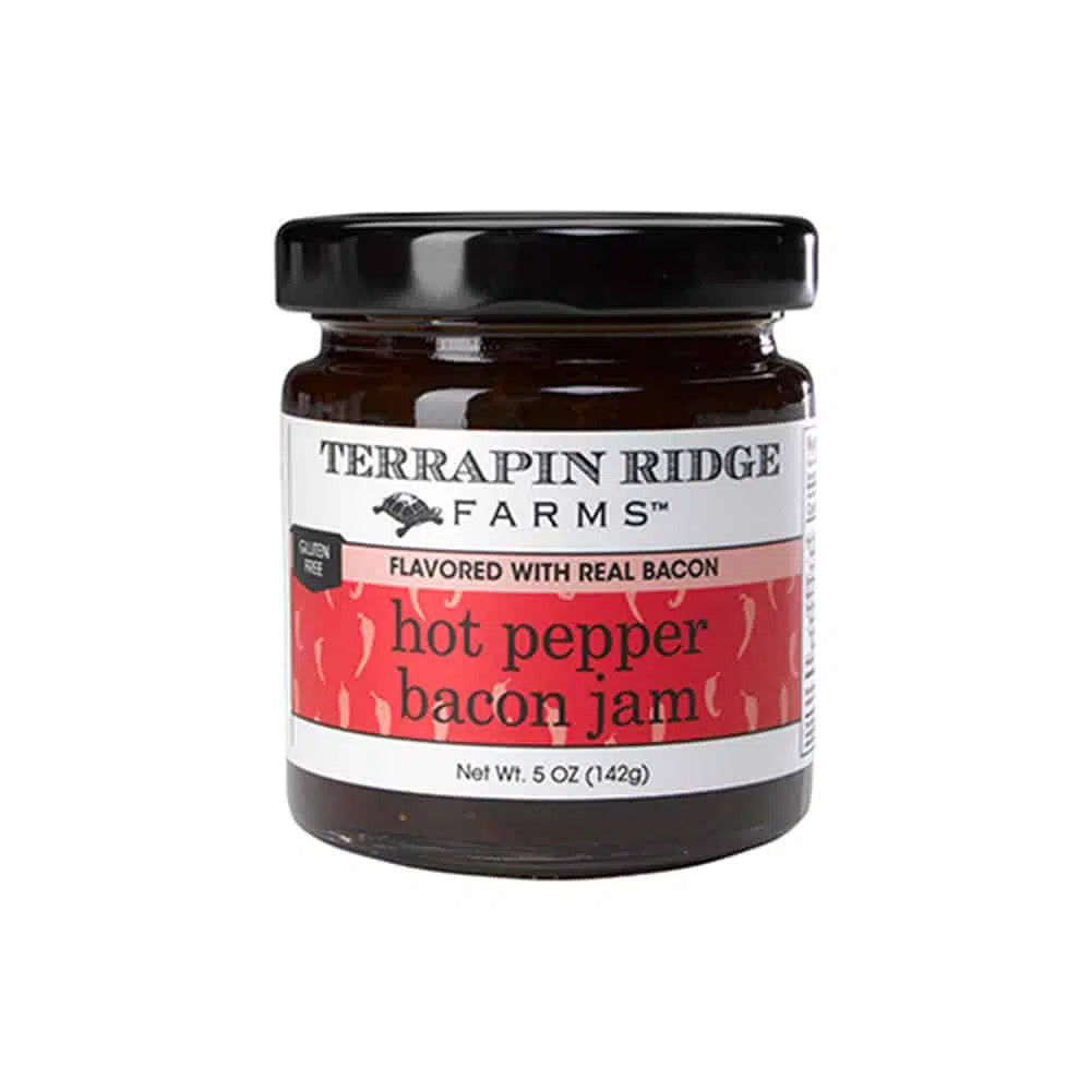 Hot pepper bacon jam, bacon jam, terrapin ridge, bbq bacon, bbq subscription box